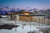 Avenues Residence garage among the snow capped mountains . Photo-Aaron Shaw Photo 3 of 529 Avenues Residence modern home