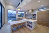 Panoramic Kitchen views of the snow covered mountains in Salt Lake City, UT Photo-Aaron Shaw Photo 6 of 529 Avenues Residence modern home