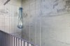 Following Maria's invitation Portuguese architect Martinho Pita designed a serie of blown glass lamps that hang from a structure projected by Ábaton from the roof. Photo 3 of micasaenlisboa modern home