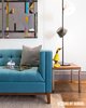 Gus Modern sofa against clean walls. Photo 4 of East Harlem Residence modern home