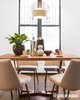 Custom dining table. Photo 6 of East Harlem Residence modern home