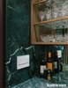 Marble countertop wraps all the way around bar. Photo 5 of Park Slope Book Editors Work Room modern home