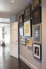 Modern home with Hallway and Dark Hardwood Floor. Master bedroom suite to photography studio Photo 2 of Hobbit House