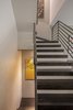 Modern home with Staircase, Metal Railing, and Wood Tread. Stairway Photo 13 of Hobbit House