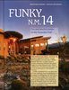 Article from 2007 New Mexico Magazine Photo 7 of Picture Rock Studio-Round Strawbale Home design & built by Glen Neff modern home