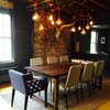 Stone Wall Dining Photo 2 of The Hut modern home