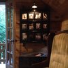 An old window salvaged from the Ethical Society on Rittenhouse Square in Philadelphia was made into a photo display. Photo 7 of The Tavern modern home