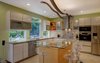 Gourmet Eat In Kitchen Photo of Scotch Plains Contemporary modern home