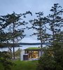 Modern home with Outdoor, Back Yard, Grass, Small Patio, Porch, Deck, and Trees. The Pierre | Olson Kundig Photo 2 of The Pierre