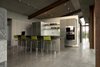 Modern home with Kitchen, Metal Cabinet, and Wall Oven. Glass Farmhouse | Olson Kundig Photo 8 of Glass Farmhouse