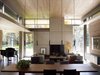 Modern home with Exterior, Wood, Coffee Tables, Garden, Pendant Lighting, Ceiling Lighting, Sofa, Metal, and Living Room. Northwoods House Photo 7 of Northwoods House
