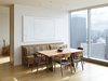 Modern home with Dining Room, Table, and Chair. Harbor Loft | Olson Kundig Photo 5 of Harbor Loft