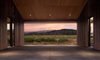Modern home with Outdoor, Grass, Trees, Shrubs, Field, and Concrete Patio, Porch, Deck. Trout Lake | Olson Kundig Photo 11 of Trout Lake