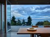 Modern home with Dining Room, Table, and Chair. Cliff Dwelling | Olson Kundig Photo 10 of Cliff Dwelling