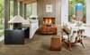 Modern home with Living Room, Chair, Sofa, Coffee Tables, and End Tables. Omaha Art House | Olson Kundig Photo 6 of Omaha Art House