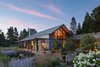 Modern home with Exterior, Wood Siding Material, and House Building Type. Country Garden House | Olson Kundig Photo 15 of Country Garden House
