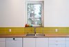 Modern home with Kitchen, Wood Counter, Drop In Sink, and Subway Tile Backsplashe. Guelph Deep Energy Retrofit - Kitchen Photo 7 of Guelph Deep Energy Retrofit
