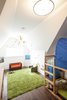 Modern home with Chair, Bed, Bedroom, Dark Hardwood Floor, Dining Room, Pendant Lighting, and Ceiling Lighting. Bickford Park - Kids Room Photo 7 of Bickford Park