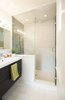 Modern home with Bath Room, Enclosed Shower, Ceiling Lighting, Wall Lighting, and Accent Lighting. Bickford Park - Master Bathroom Photo 18 of Bickford Park