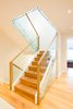 Modern home with Staircase, Wood Tread, and Glass Railing. Edwardian Renovation - Stairs Photo 19 of Edwardian Renovation