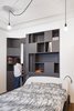 Black & white bedroom Photo 7 of Apartment XIV modern home