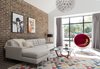 Colorful playroom with a mid century feel. Photo 6 of Industrial Modern Home built by husband and wife team modern home