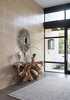Entry with root buffet imported from Indonesia. Western window and door. Photo 8 of Industrial Modern Home built by husband and wife team modern home