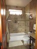 Guest bathroom with designer tile Photo 10 of Caliente Creek Ranch modern home