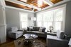Living Room with modern fixtures Photo 8 of Historic Bungalow modern home
