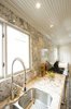 New kitchen sinks ad a wall of granite. Photo 11 of Modern Victorian Interior modern home