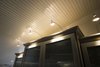 Modern Light Fixtures highlight the wine bar Photo 14 of Modern Victorian Interior modern home