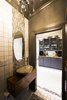Custom zebrawood vanity base Photo 18 of Modern Victorian Interior modern home