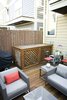 The air conditioning units were hidden from view in this courtyard and allowed for additional countertop space when entertaining. Photo 8 of Outdoor Living modern home