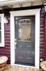 New front door allowed light to flood the apartment. Photo of Asian Bungalow - Garden Apartment modern home