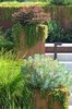 Corten Planter Detail Photo 9 of Los Altos Hills Landscape modern home