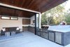 Indoor Outdoor Kitchen Photo 4 of Los Altos Hills Landscape modern home