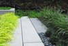 Plantings Meet Stone at Edge Photo 4 of Modern Linear Courtyard modern home