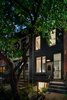 Modern home with Exterior, House Building Type, Brick Siding Material, Stucco Siding Material, and Stone Siding Material. Front Facade Photo 2 of Brooklyn Row 1