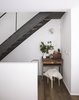 Modern home with Kids Room, Den Room Type, Dark Hardwood Floor, Girl Gender, Boy Gender, and Pre-Teen Age. Drawing Nook Photo 12 of Brooklyn Row 1