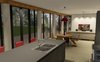 Kitchen to Living Room Photo 3 of Ha-Smith House modern home