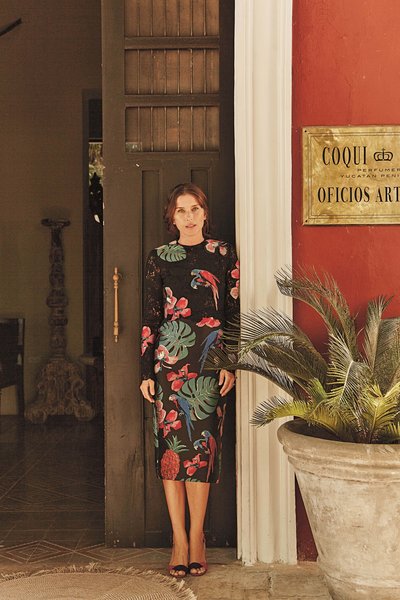 Coqui Coqui Lifestyle Group Co-Founder, Francesca Bonata, photographed outside of the the company's headquarters.