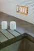 Concrete kitchen counter top drainage detail Photo 2 of Gullett House modern home