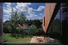 The backyard as seen from the entrance to the house Photo 4 of House J2 modern home