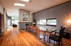 The Great Room features a barrel vaulted ceiling punctuated with several skylights. Photo 8 of Cedar Mills House modern home