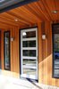 Modern home with Wood, Exterior, Swing Door Type, Windows, and Picture Window Type. Front Entry Photo 3 of The Ross-Yarger Project
