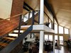 Modern home with Staircase, Cable Railing, and Wood Tread. Stairs leading to loft. Photo 14 of The McCarthy Project