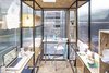 Modern home with Office, Craft Room Room Type, Chair, Lamps, Storage, Plywood Floor, and Desk. Minima Moralia - the architect studio Photo 9 of Minima Moralia
