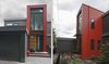 This modern home uses color and siding patterns to help distinguish the house. The large amounts of glazing provide views of the lake from all rooms. Photo 9 of Lake Washington Home modern home