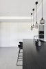 Modern home with Kitchen. Kitchen Photo 4 of Blackened Wood Apartment