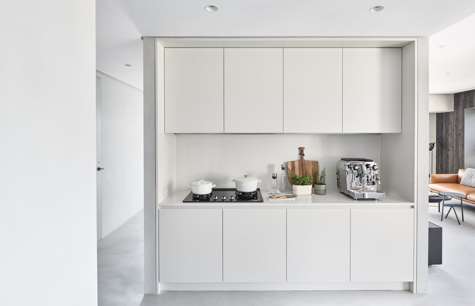 Kitchen Photo 10 of Blackened Wood Apartment modern home